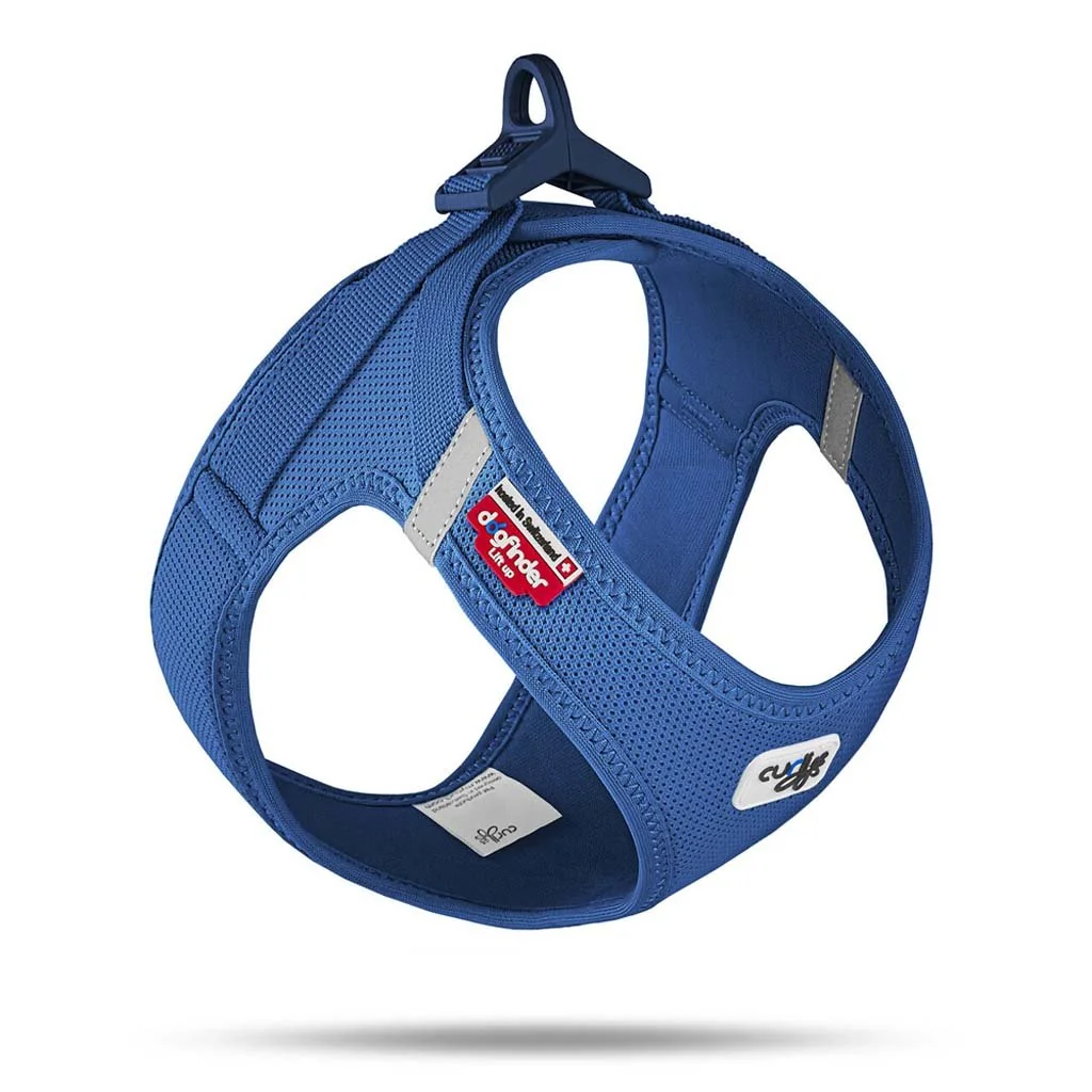 Curli Postroj pro psy se sponou Air-Mesh Blue 2XS, 2-4 kg
