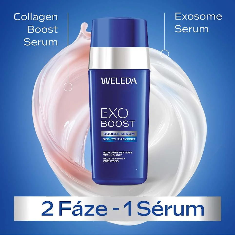 Weleda Exo Boost Double Serum Modrý hořec a Protěž alpská 30 ml
