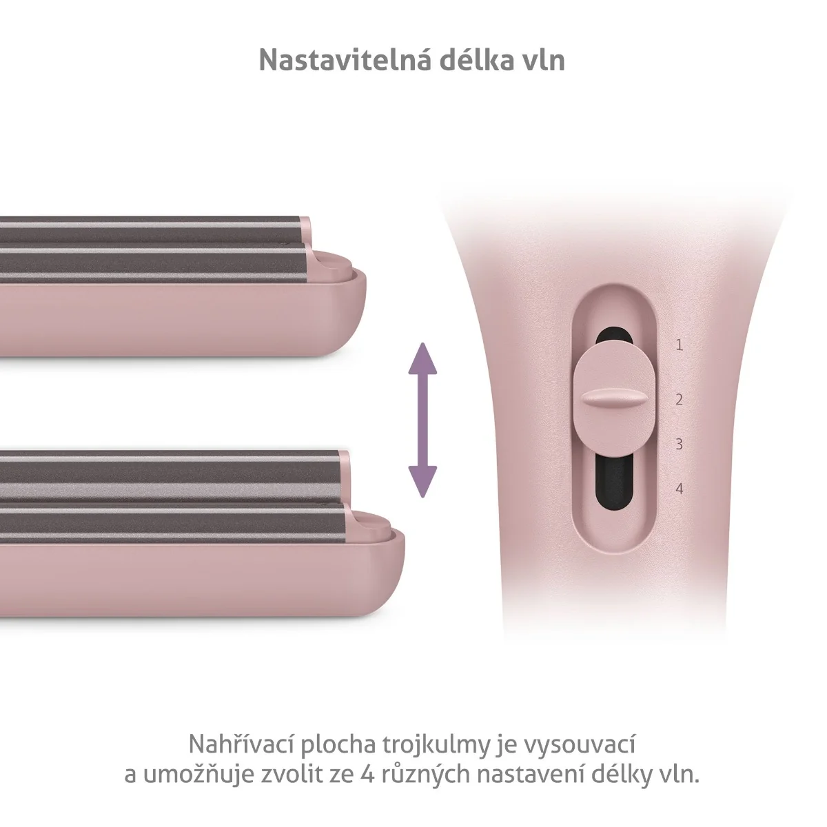 Truelife HairWaver W6 trojitá kulma na vlasy