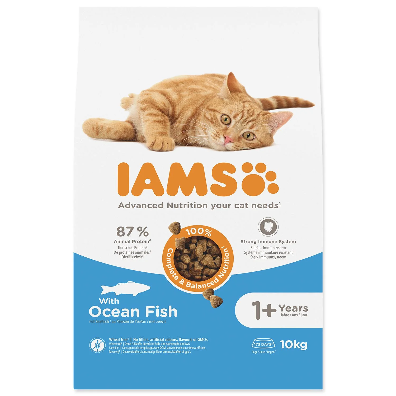 IAMS Krmivo Cat Adult Ocean Fish 10kg