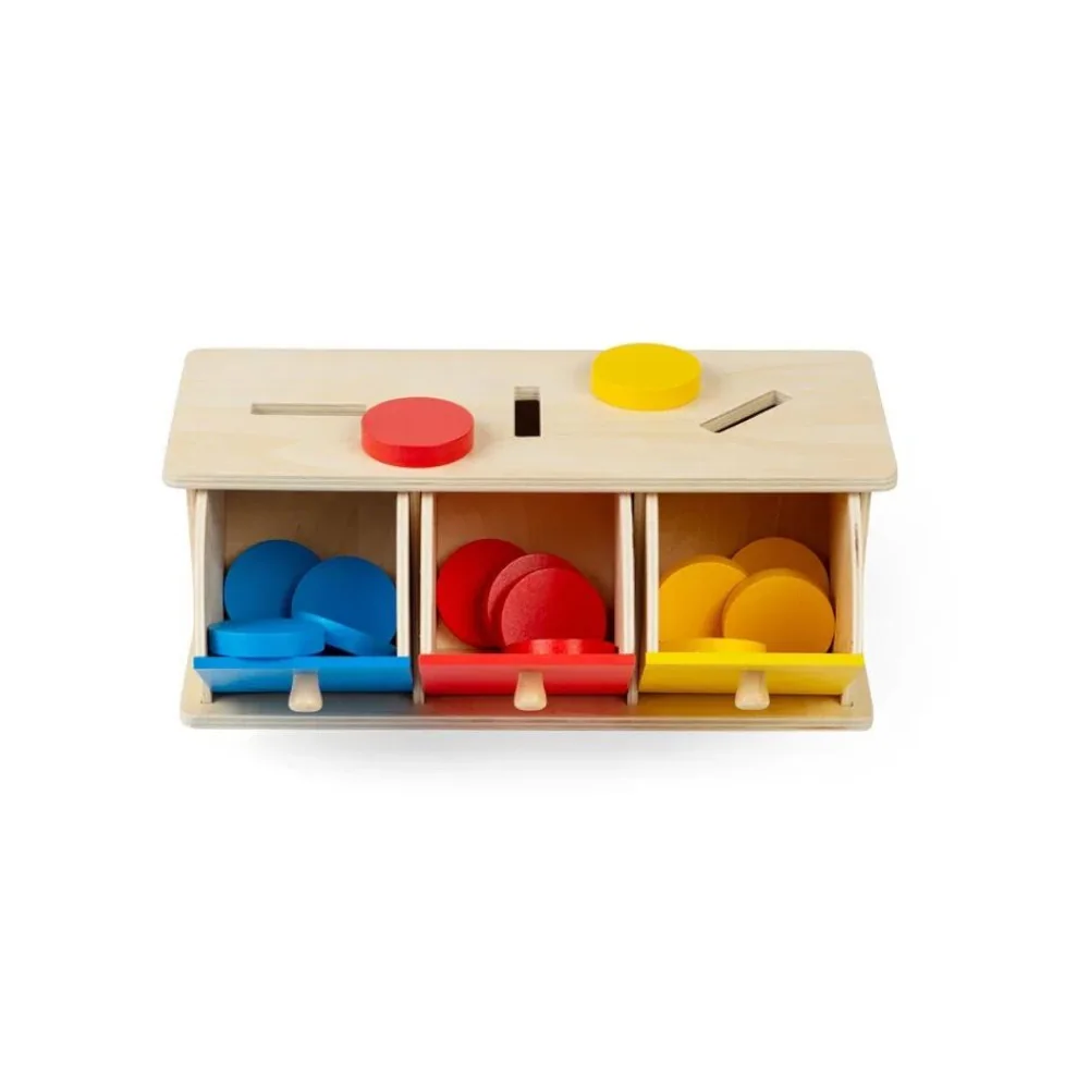 Bigjigs Toys Třídění podle barev 16 ks