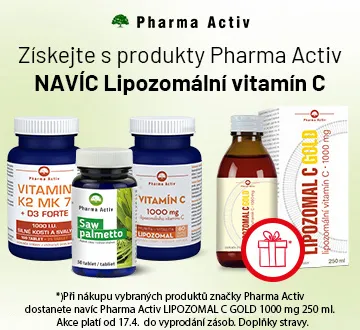 Pharma Activ + NAVÍC LIPOZOMAL C GOLD (duben - červen 2024)