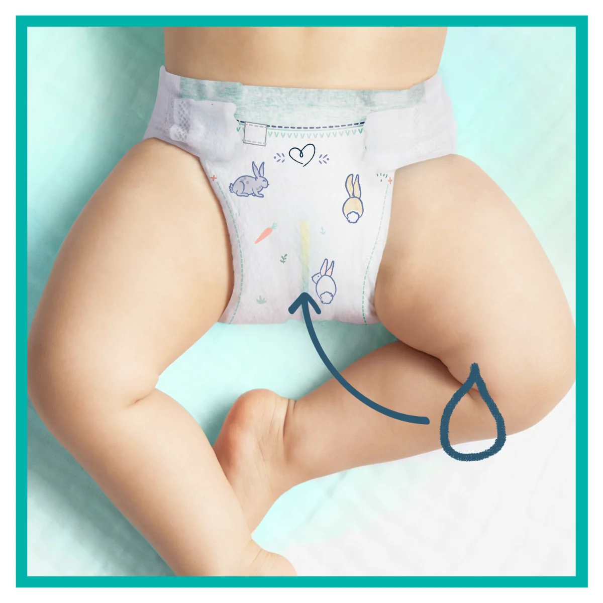 Pampers Harmonie vel. 4 9–14 kg dětské pleny 160 ks