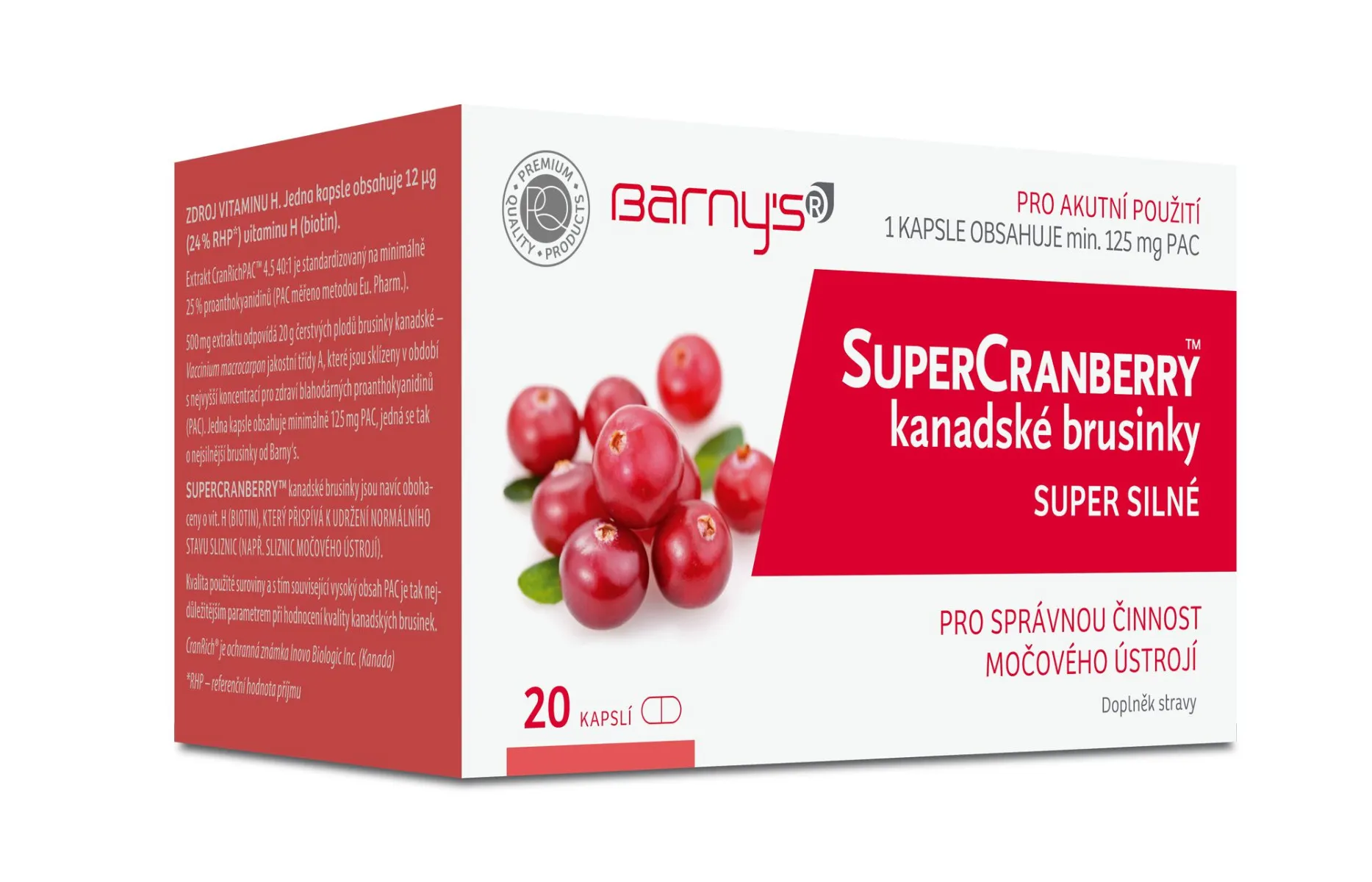 Barny´s SuperCranberry kanadské brusinky
