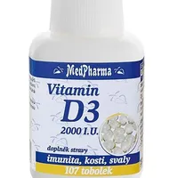 Medpharma Vitamin D3 2000 I.U.