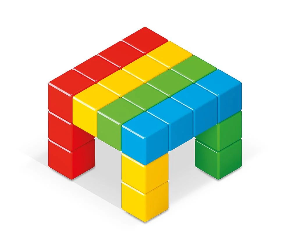 Geomag Magicube Full Color magnetická stavebnice 24 dílků
