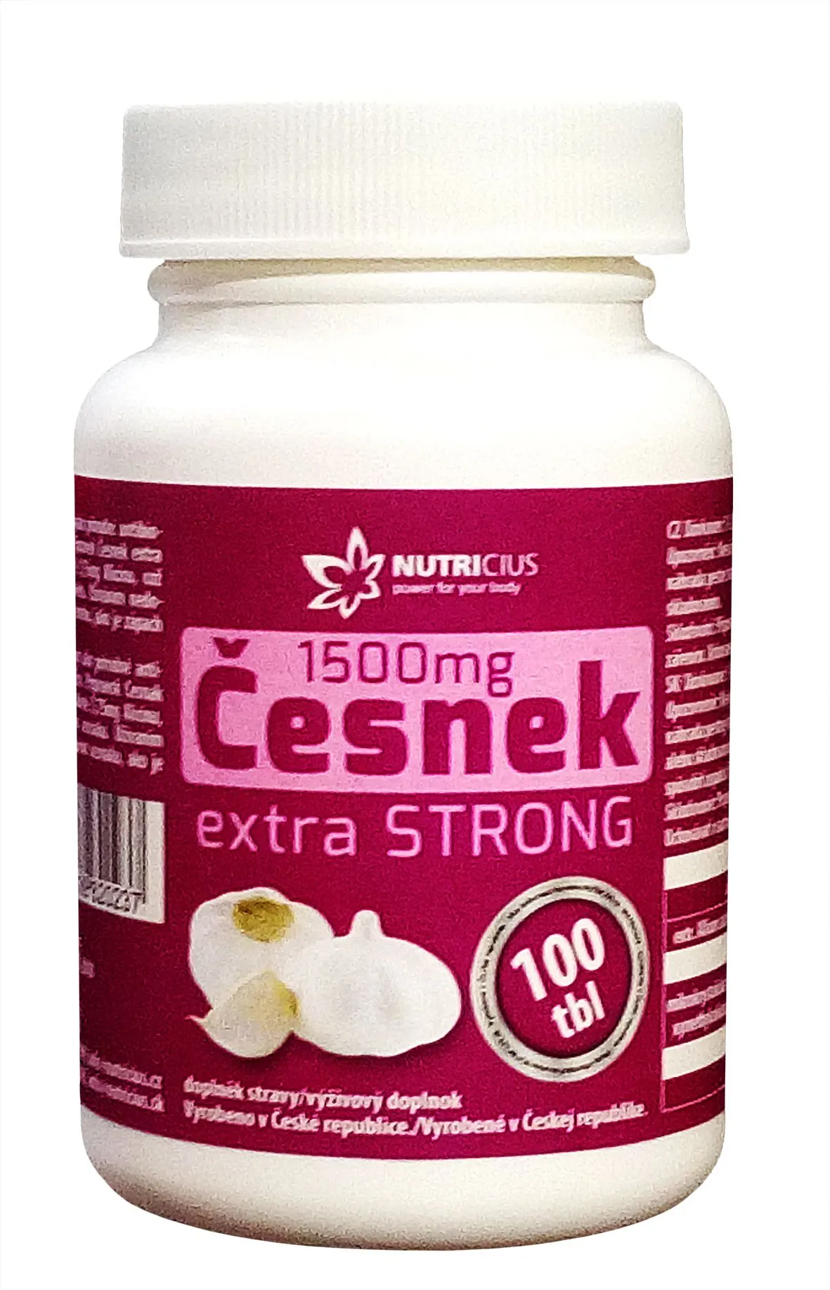 Nutricius Česnek extra strong 1500 mg