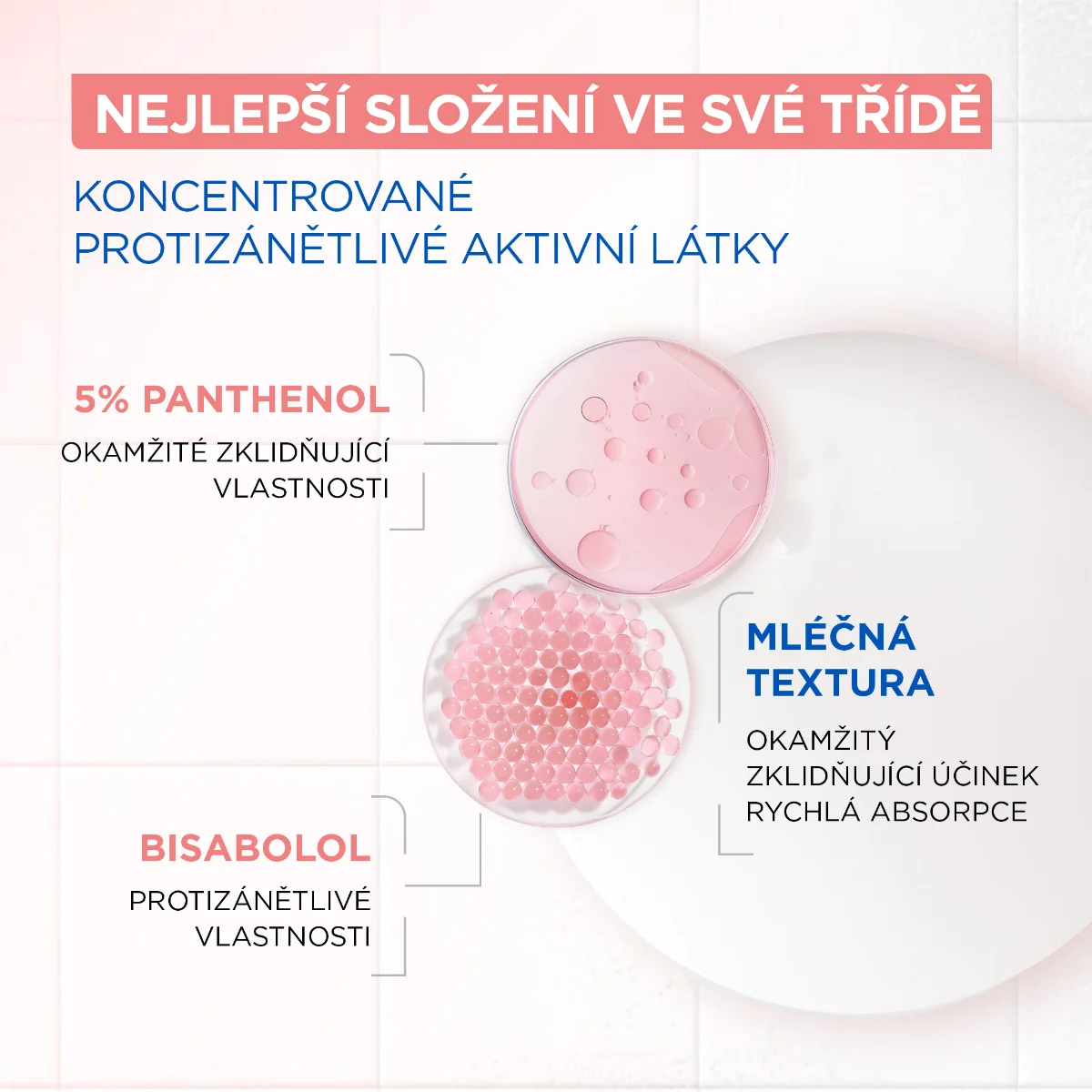 Mixa Anti-Reaction Zklidňující mléčné sérum s panthenolem 30 ml