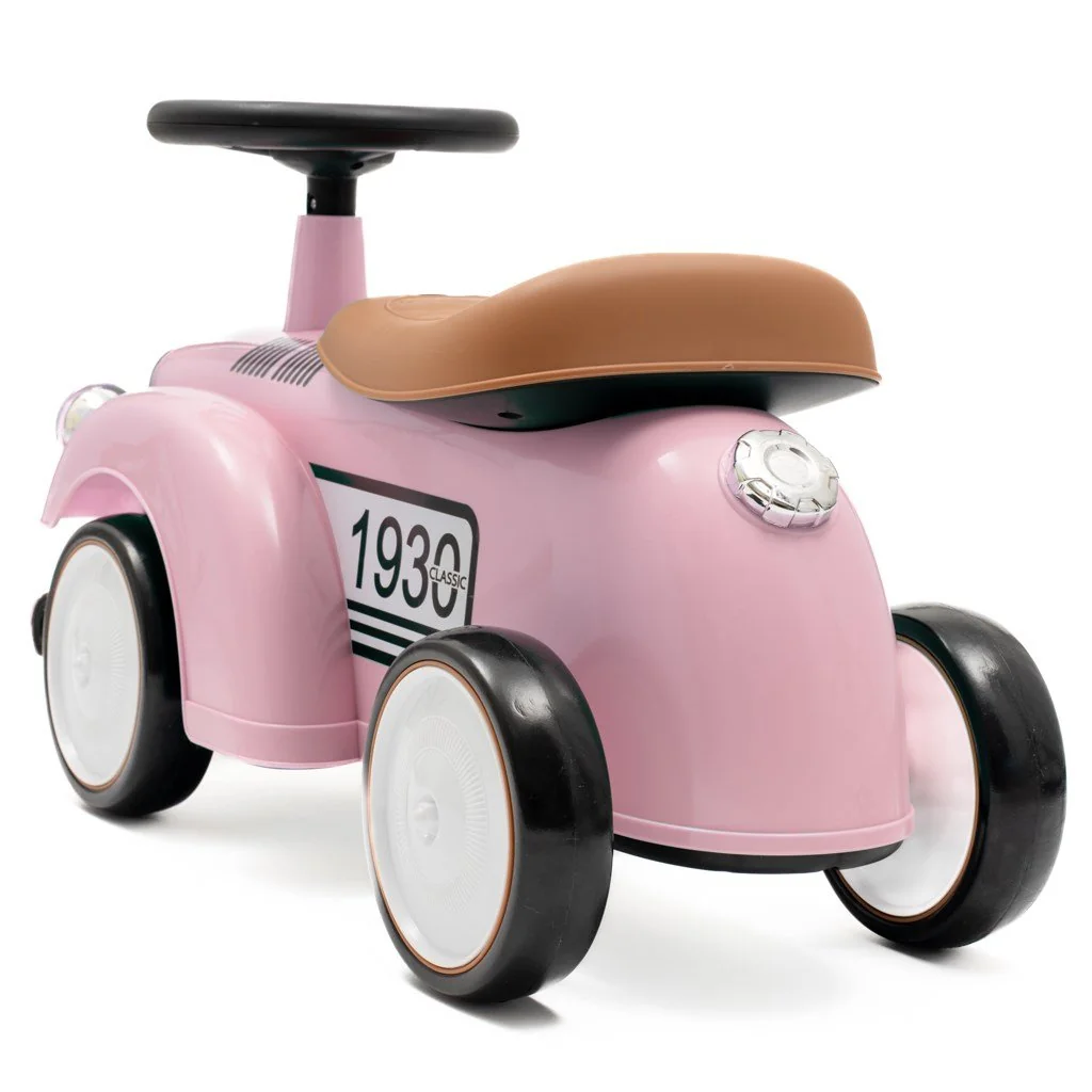 Baby Mix Dětské odrážedlo  Retro růžové