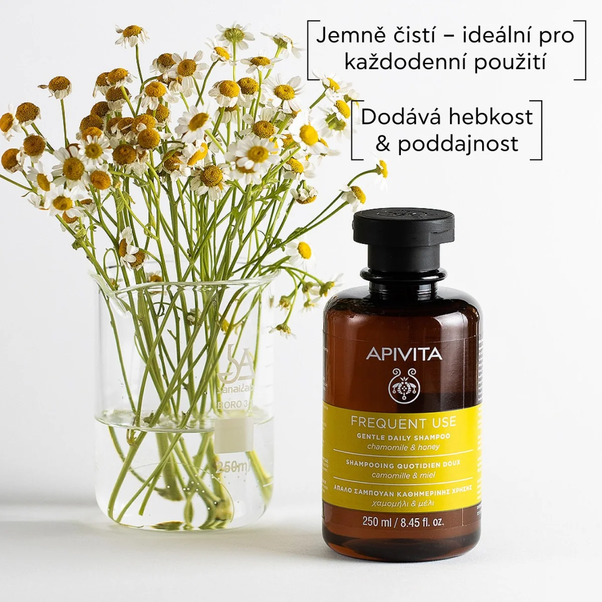 APIVITA Frequent Use jemný šampon pro každodenní použití 250 ml