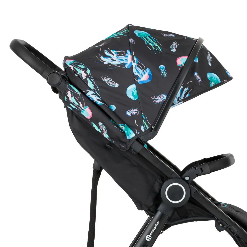 Petite&Mars Stříška ke kočárku Street2 Limited 100 Jellyfish 
