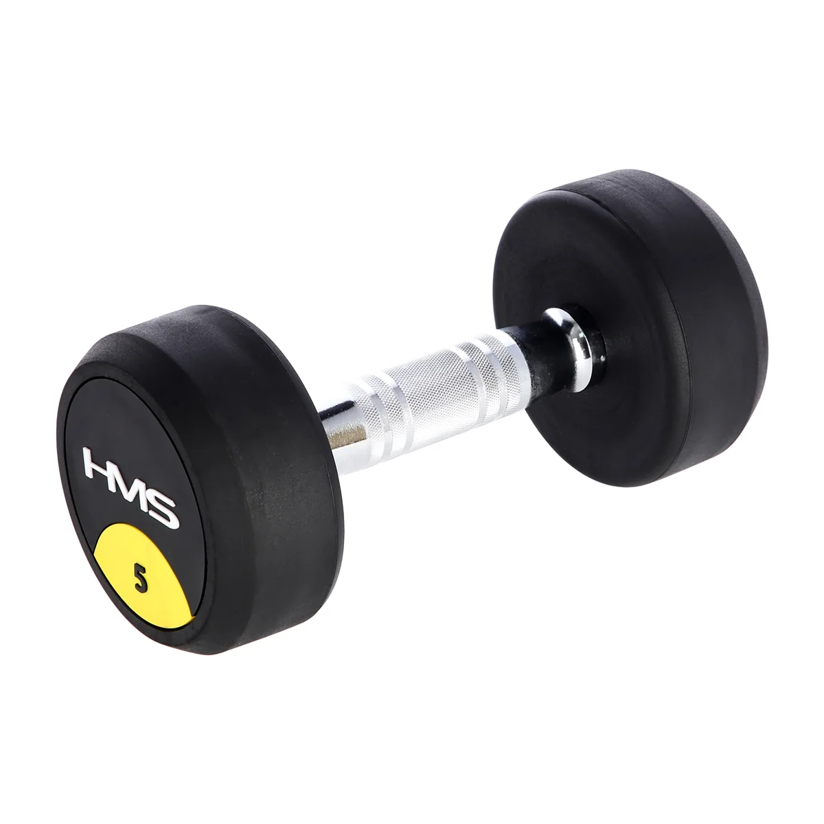 HMS Pogumovaná jednoruční činka HG Pro 5 kg