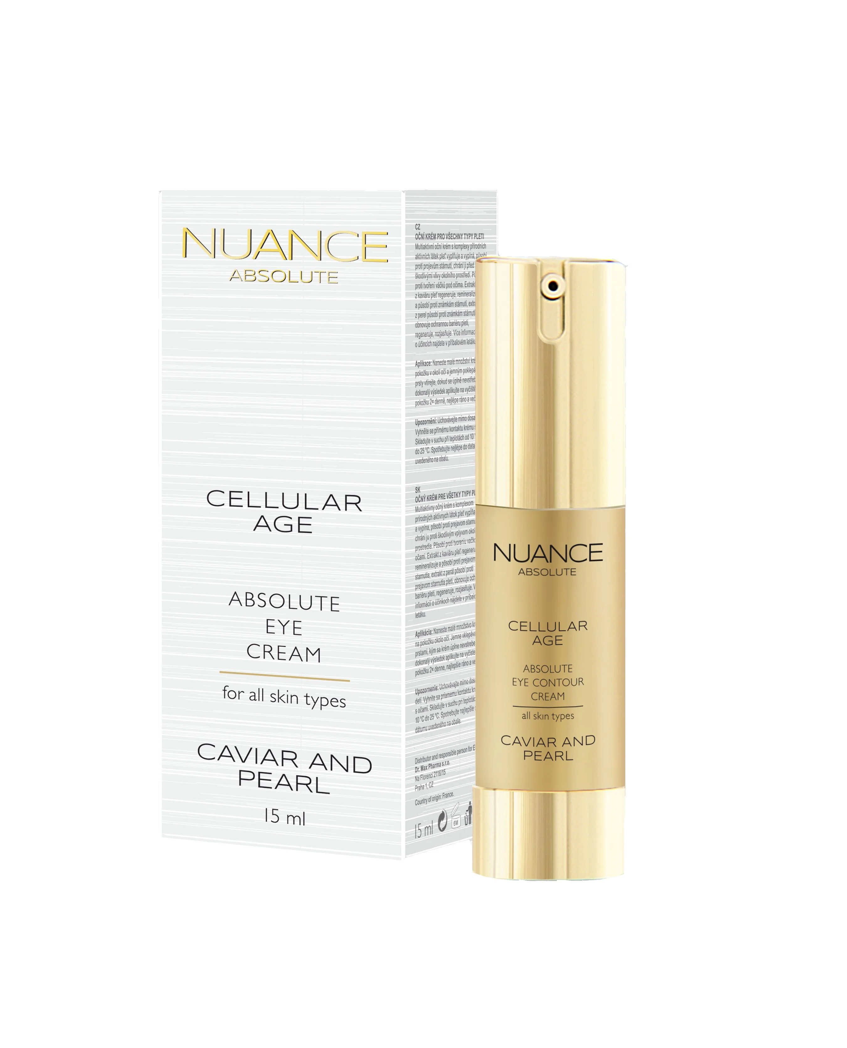 Nuance Absolute Caviar and Pearl oční krém 15 ml