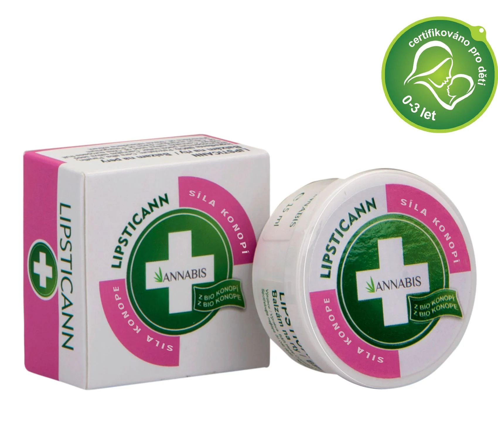 Annabis Lipsticann balzám na rty 15 ml