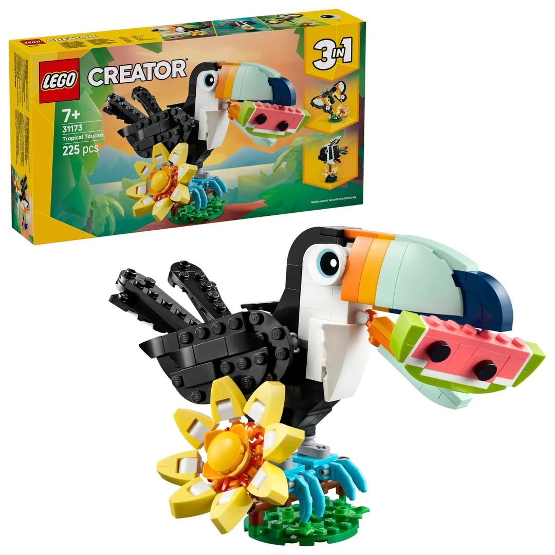 LEGO® Creator 3v1 31173 Divoká zvířata: Tropický tukan