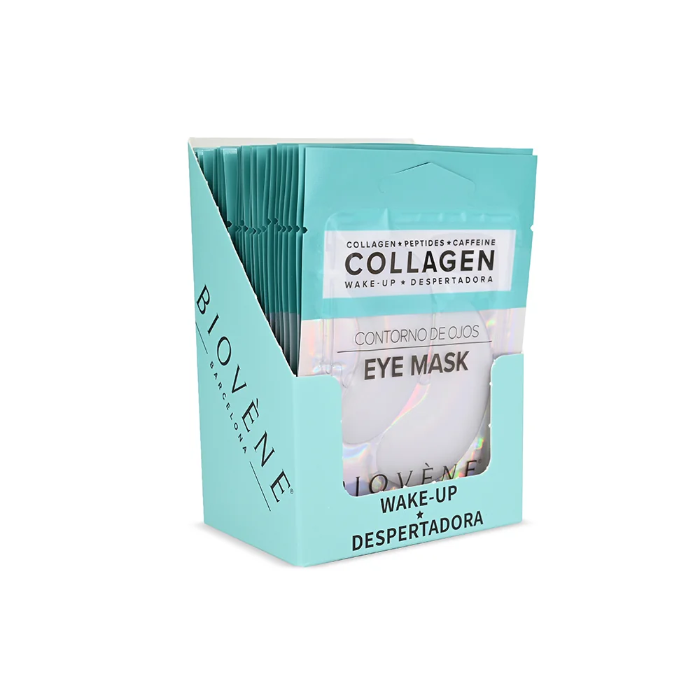 BIOVÉNE Collagen ranní polštářky pod oči s peptidy a kofeinem 1 pár
