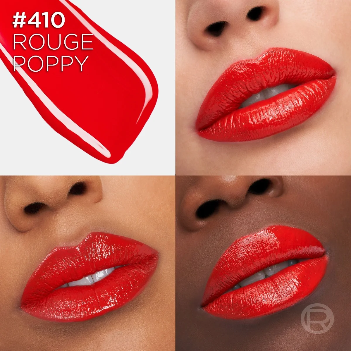 Loréal Paris Infaillible Laque Resistance 410 Rouge Poppy tekutá rtěnka 4,3 ml