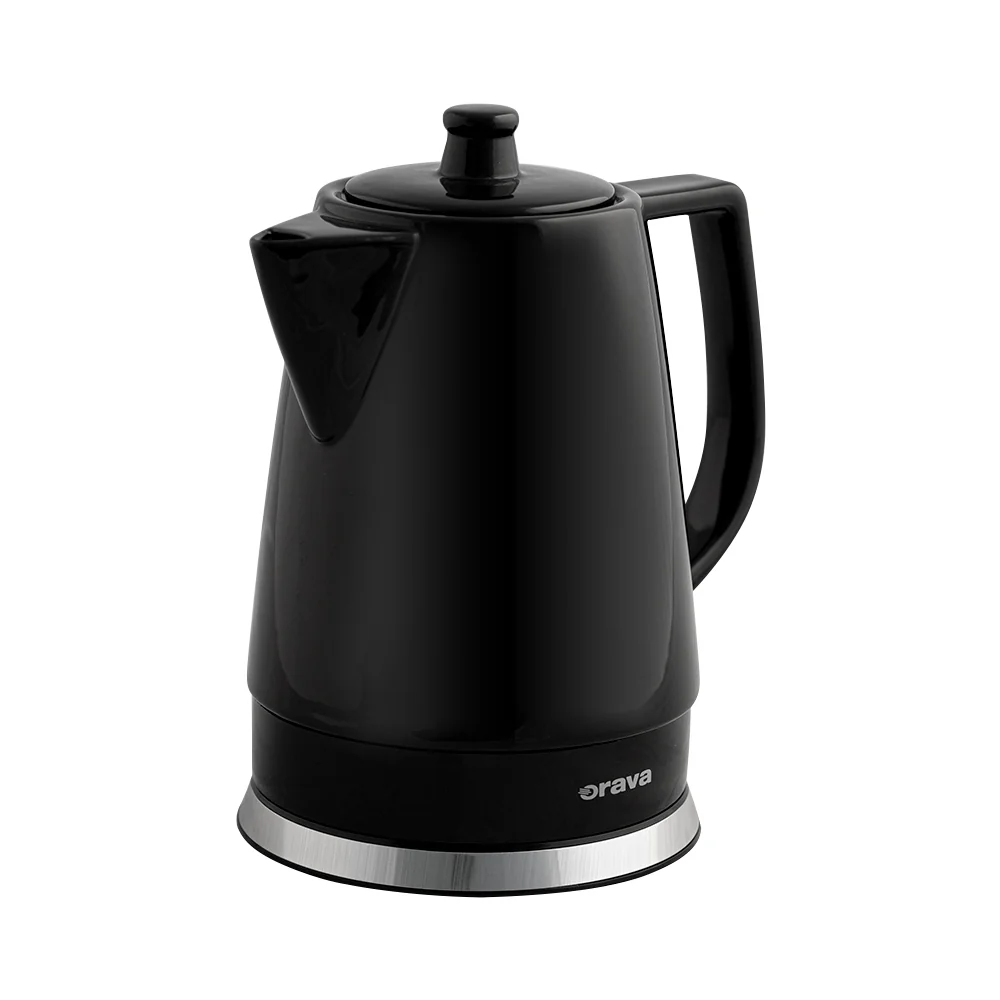 Orava Keramická konvice 1,5l, černá
