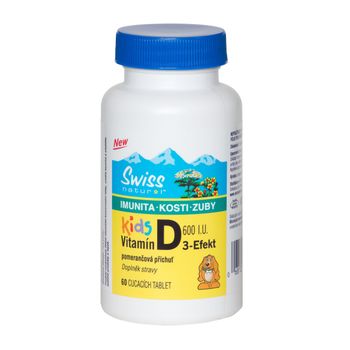 Swiss Vitamin D3-Efekt Kids 60 tablet 