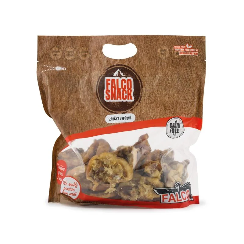 Sokol Falco Záušky vepřové sušené 1kg