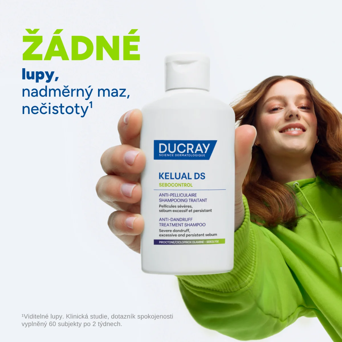 Ducray Kelual DS Sebocontrol šampon proti lupům 100 ml