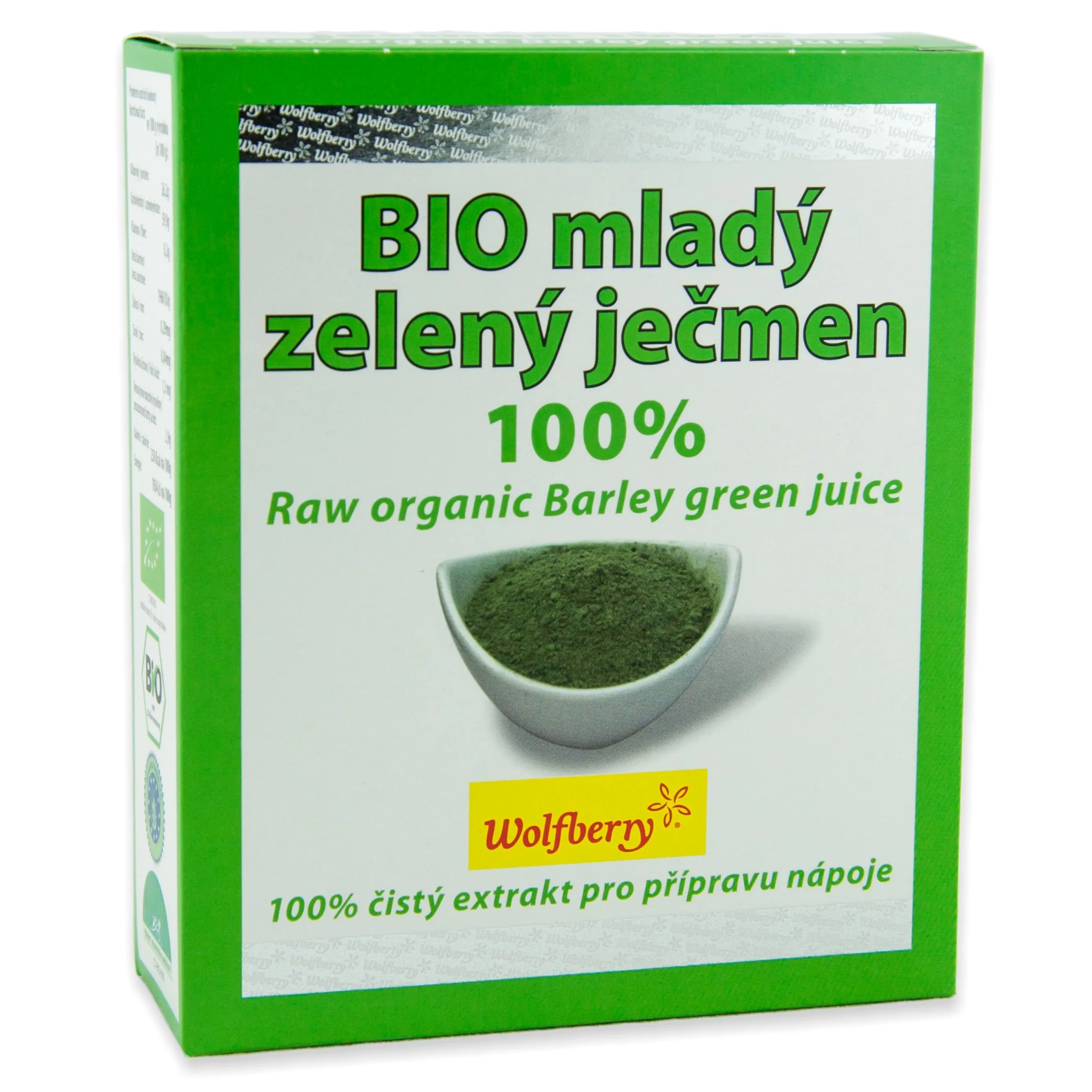 Wolfberry Mladý ječmen šťáva BIO 75 g