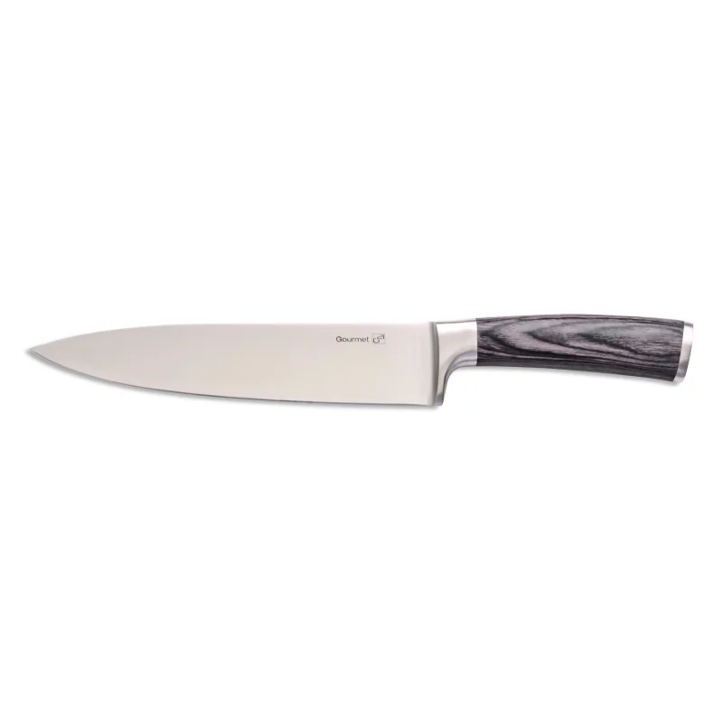 G21 Sada nožů Gourmet Rustic 5 ks + bambusový blok