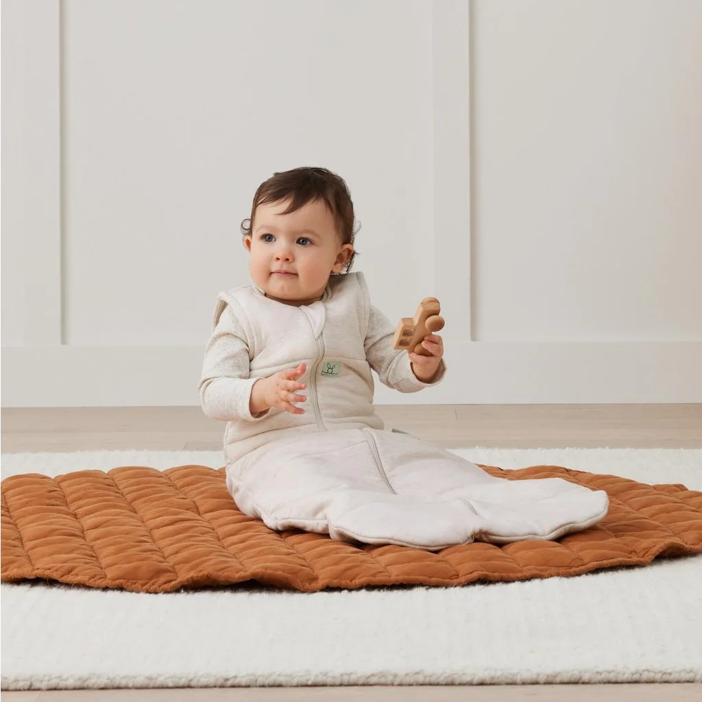 Ergopouch Pytel na spaní organická bavlna Jersey Oatmeal Marle 3-12 m, 6-10 kg, 2,5 tog