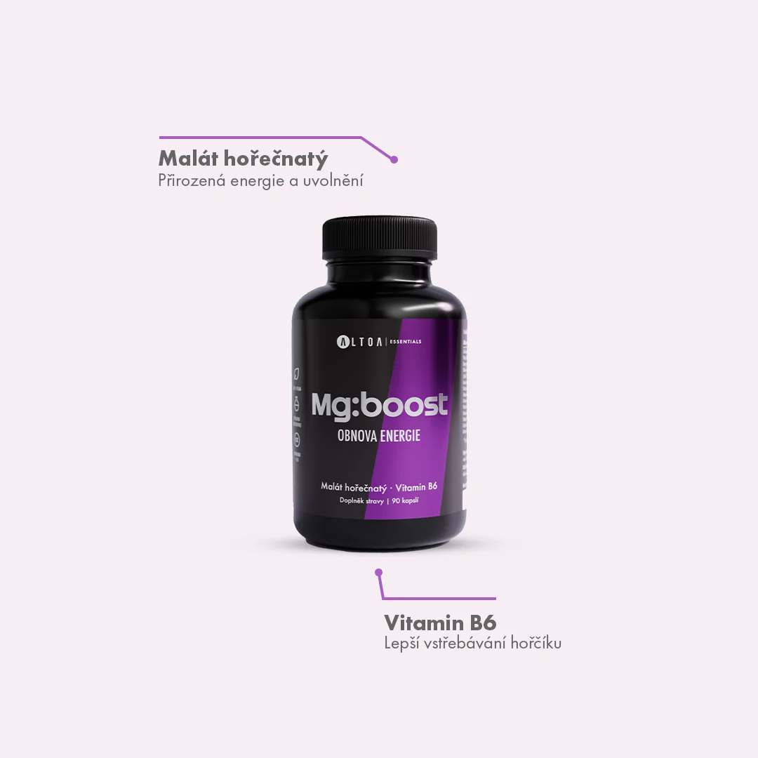 Altoa Essentials Mg:BOOST Obnova energie