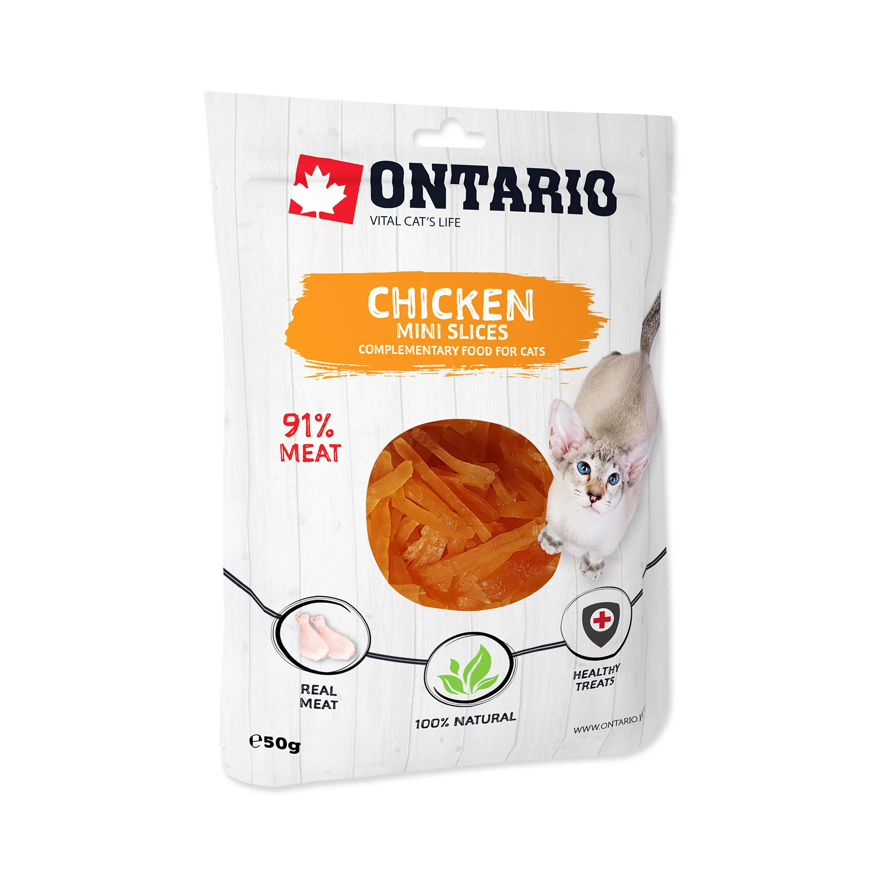 Ontario Kuřecí mini kousky 50 g