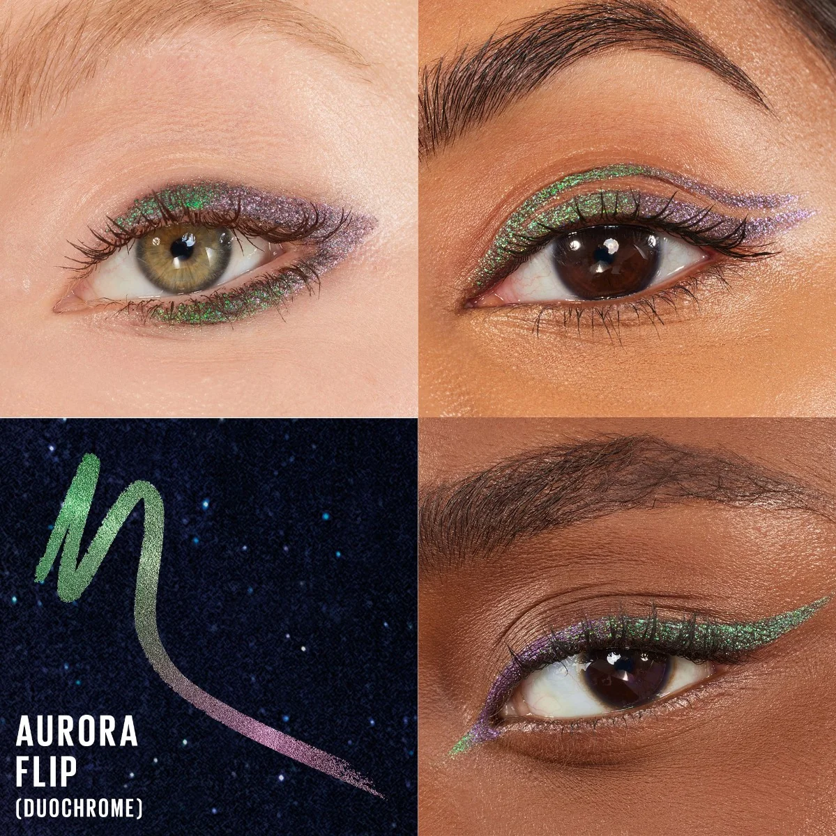 Maybelline Tattoo Liner Gel Pencil odstín 823 Aurora Flip gelová tužka na oči 1,3 g