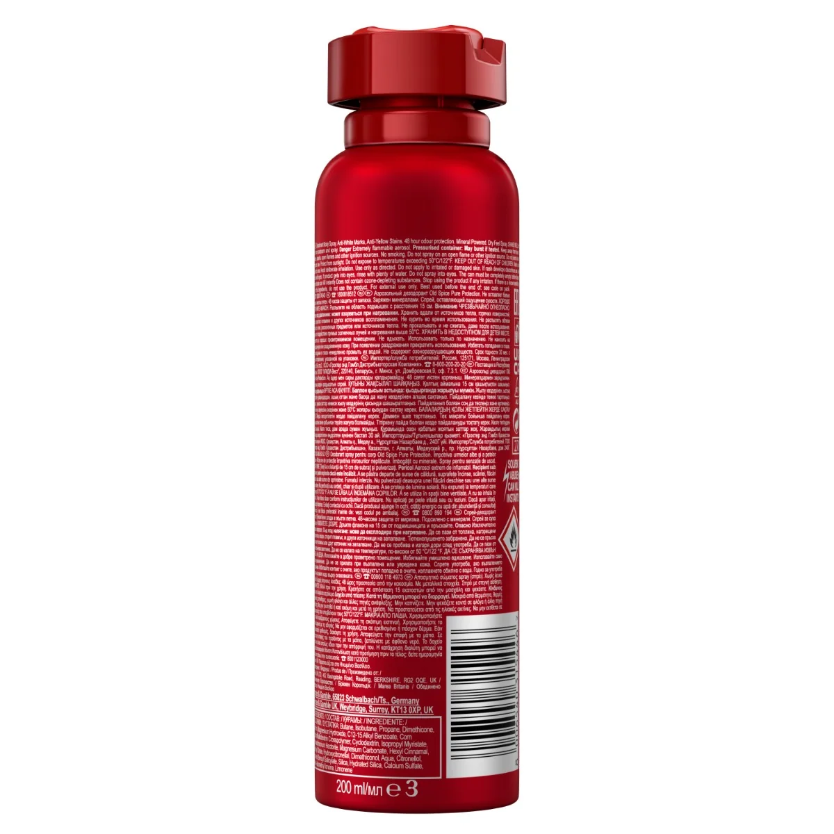 Old Spice Pure Protect Pánský deodorant ve spreji 200 ml
