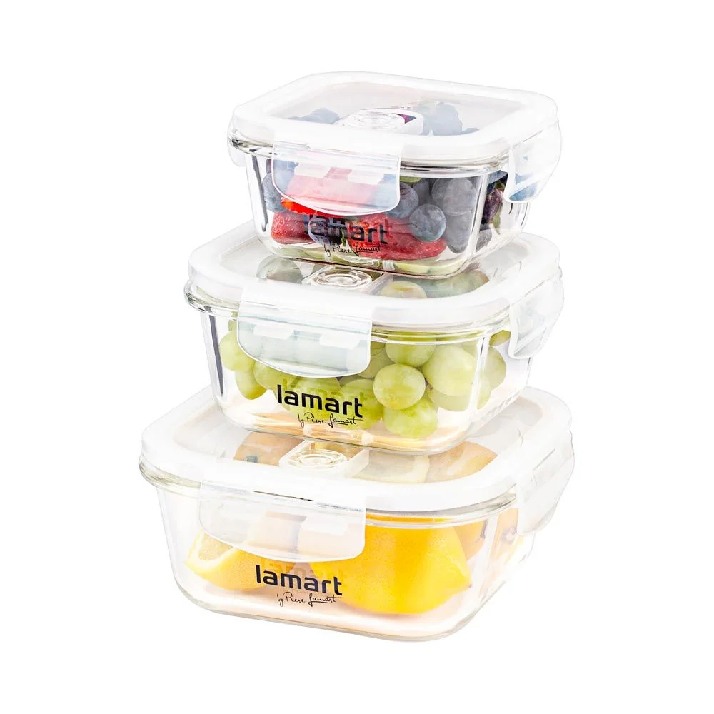 LAMART LT6012 Air dózy čtvercové 3 ks