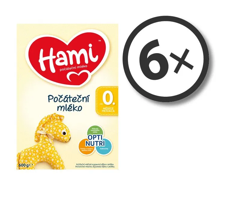 Hami 0+ 600g 6-pack