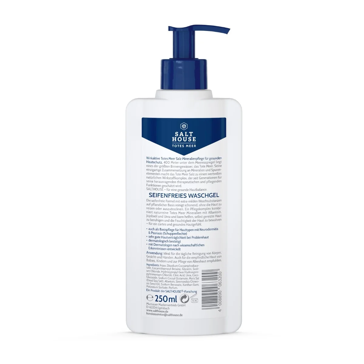 Salt House Čisticí gel na tělo obličej ruce 250 ml