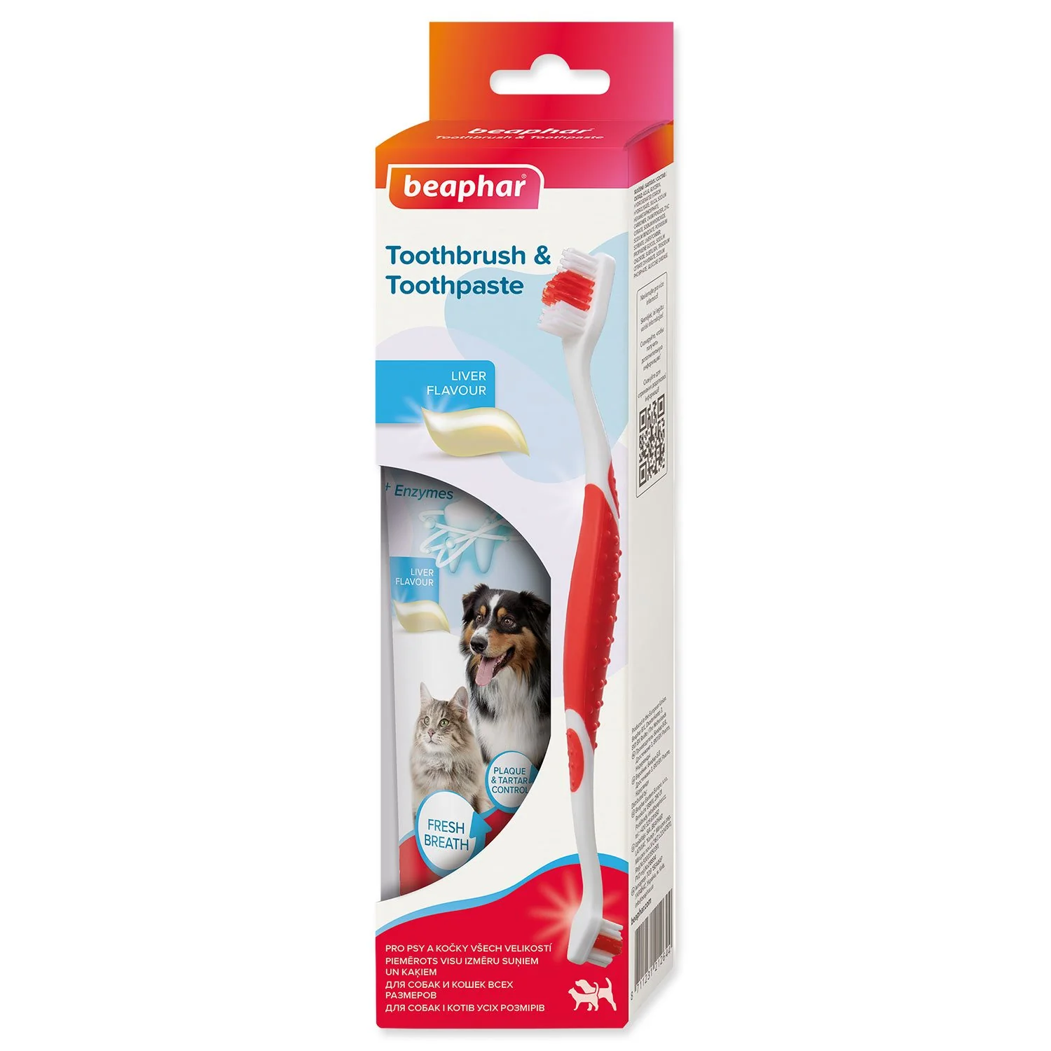 Beaphar Pasta zubní s kartáčkem kombipack
