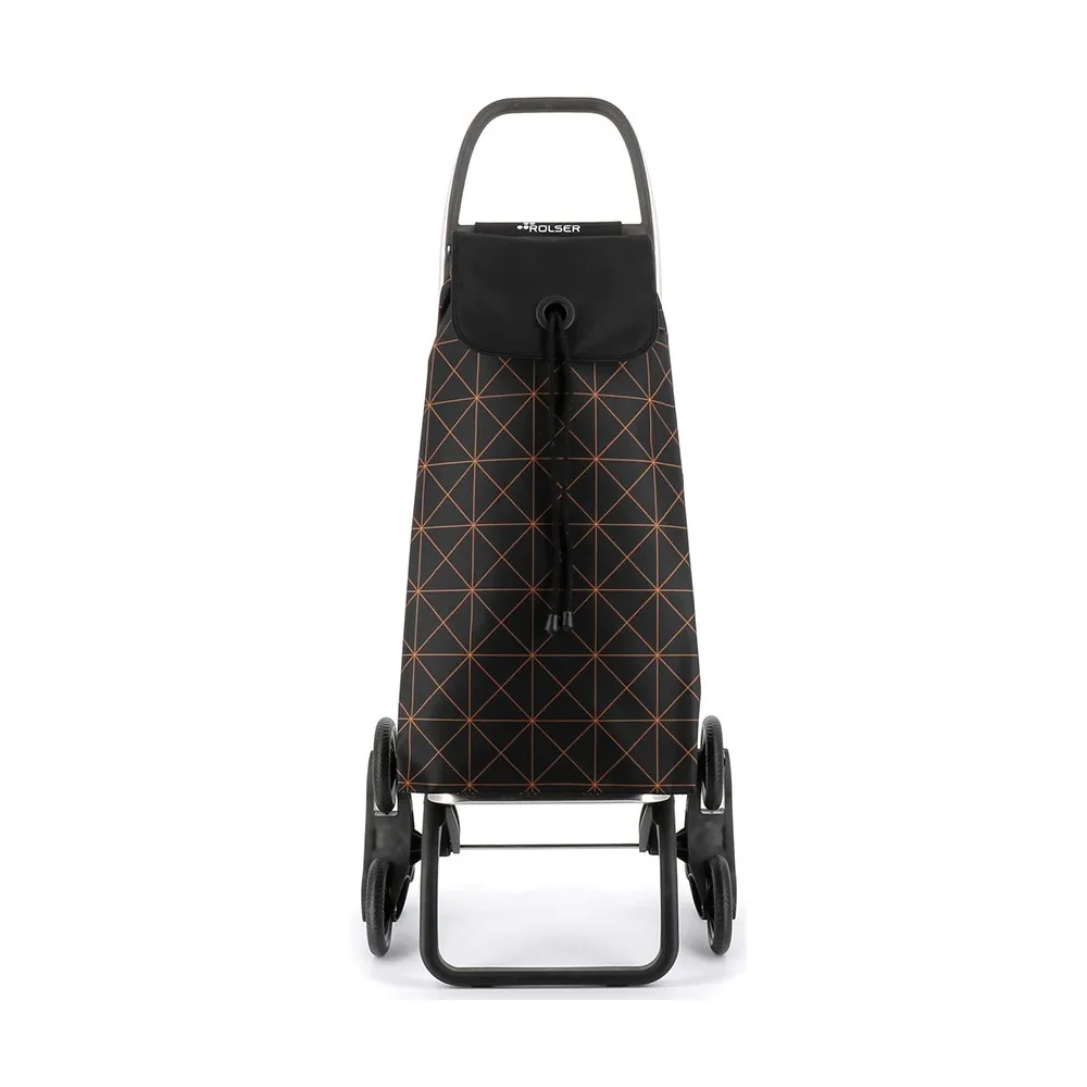 Rolser I-Max Star 6 43 l nákupní taška s kolečky do schodů černo-oranžová