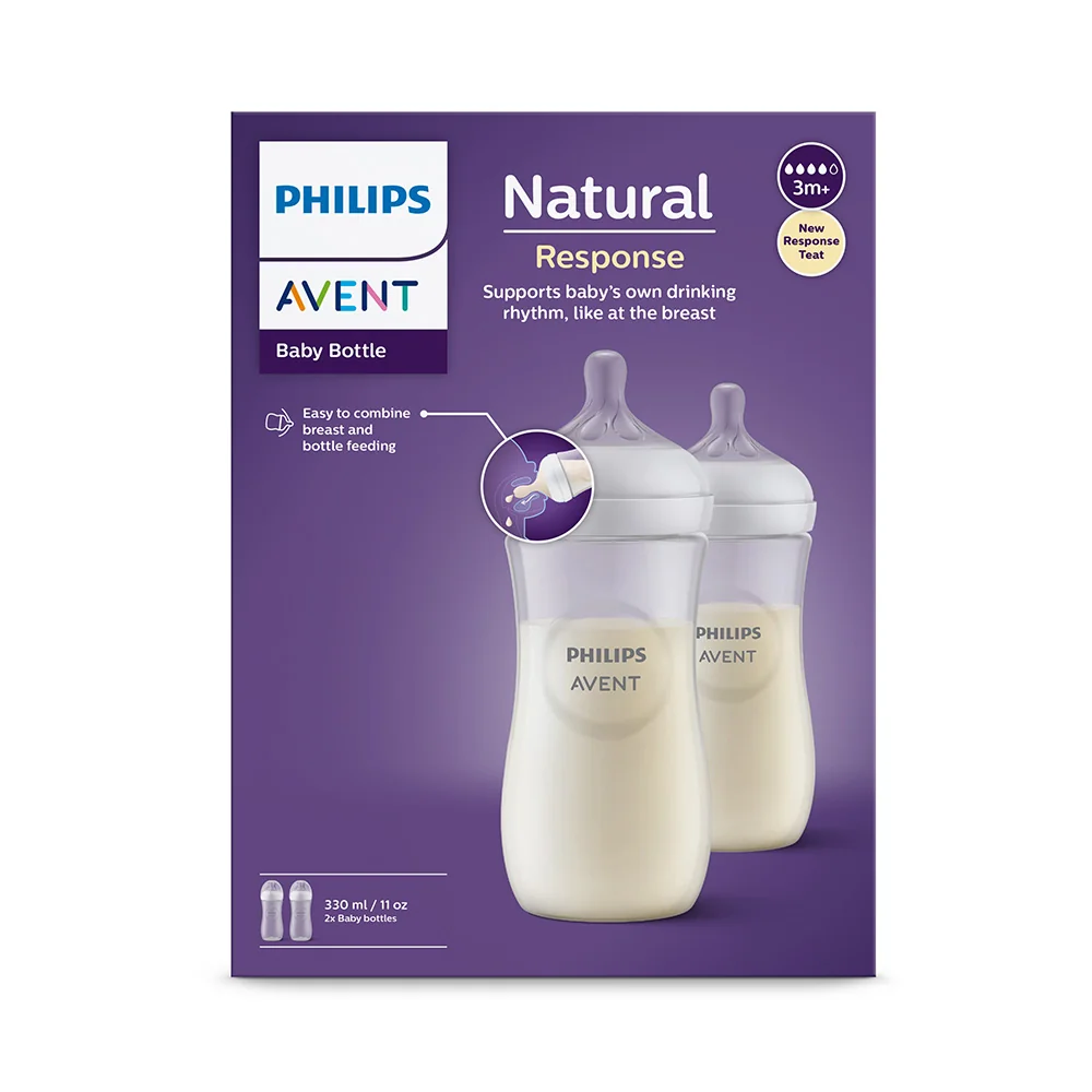 Philips Avent Natural Response Láhev 3m+ 2x330 ml