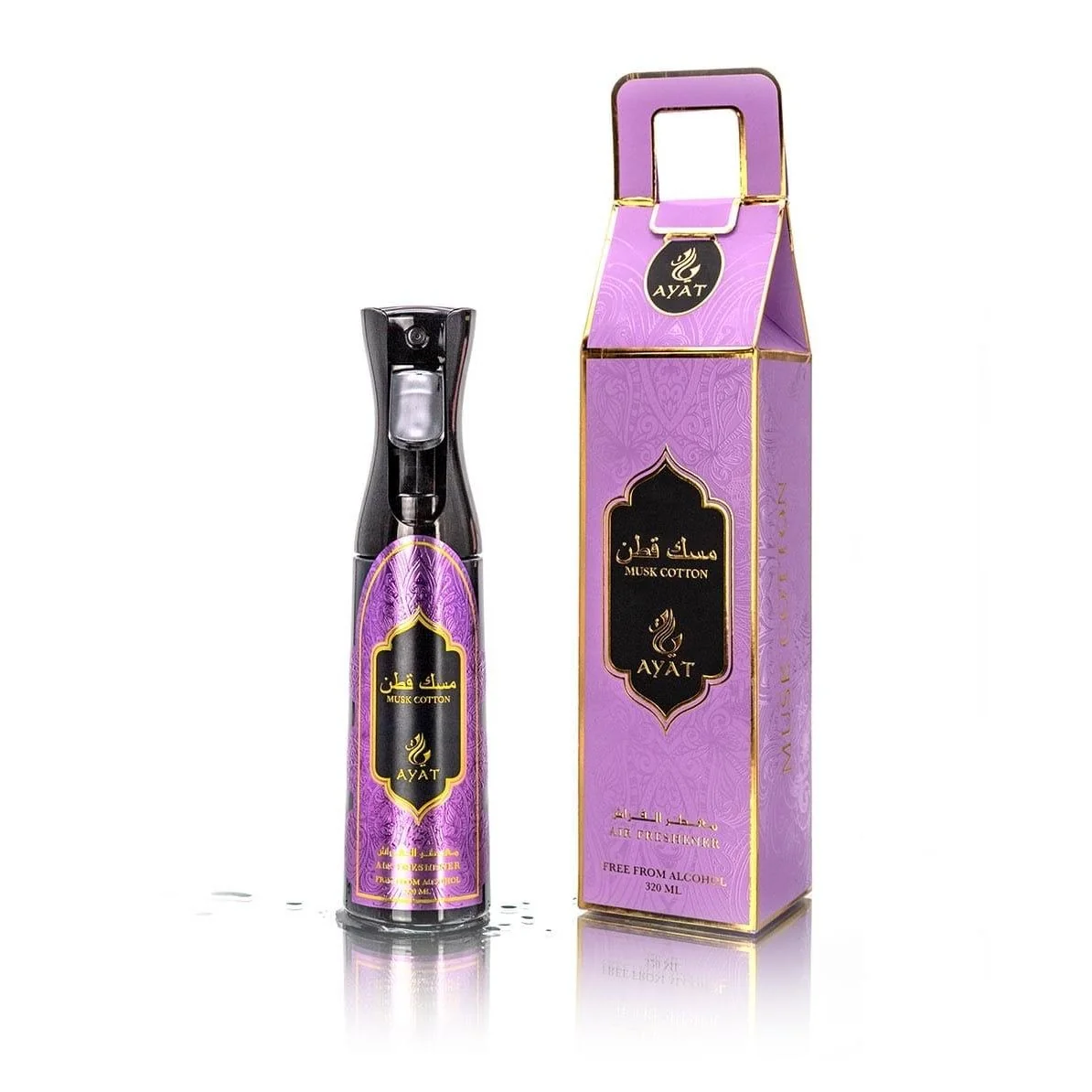Ayat Perfumes Osvěžovač vzduchu - Air Freshener - MUSK COTTON - 320ml