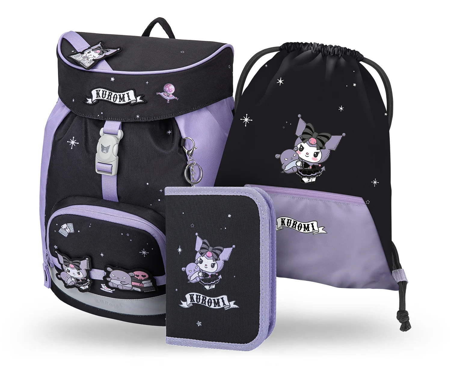 Baagl Školní set Airy Kuromi Fortune Dream