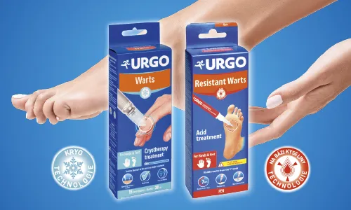 Produkty Urgo na bradavice Produkty Urgo na bradavice