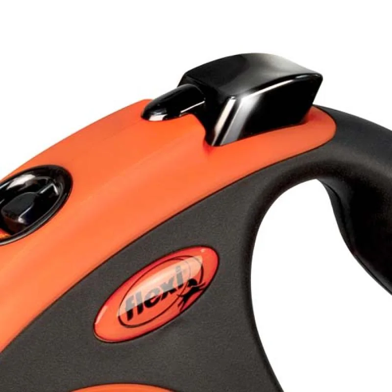 Flexi Vodítko Xtreme páska S oranžové 5m