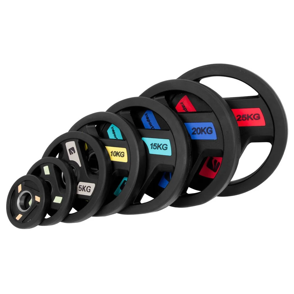 inSPORTline Pogumovaný kotouč  Herk 20 kg 30 mm 