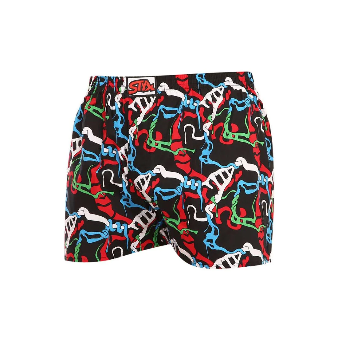 Styx Pánské trenky art klasická guma jungle (A1157) M