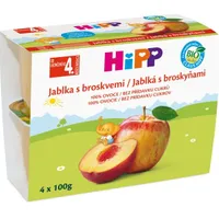 Hipp OVOCE 100% BIO Jablka s broskvemi