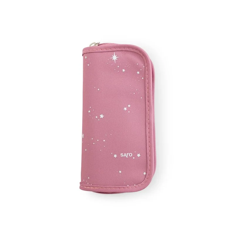 Saro Baby hygienický set v textilním pouzdře Pink