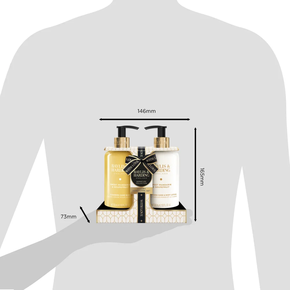 Baylis & Harding Sada péče o ruce Mandarinka & Grapefruit 2x300 ml