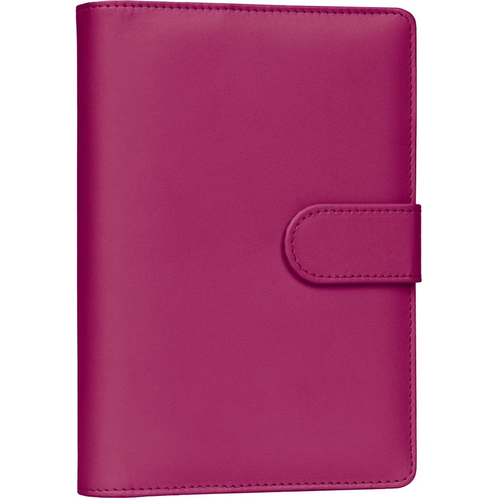 NOTIQUE Týdenní diář s vyměnitelnými listy 2027, fuschiový 12,5 × 19 cm