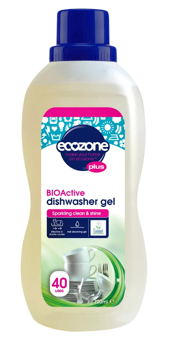 Ecozone Plus BioActive gel do myčky 720 ml 40 dávek