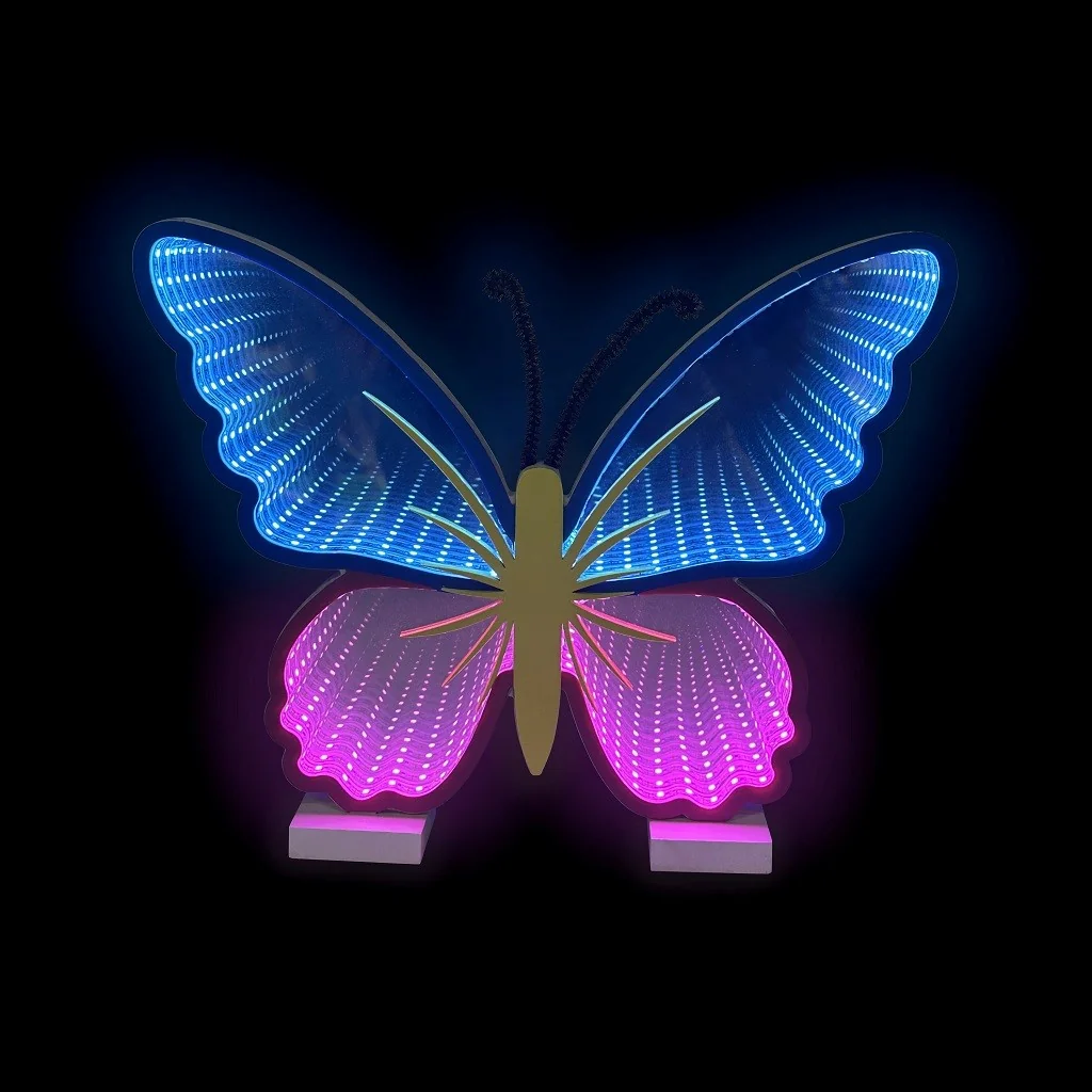 2Kids Toys LED NEON LIGHT lampička Motýl